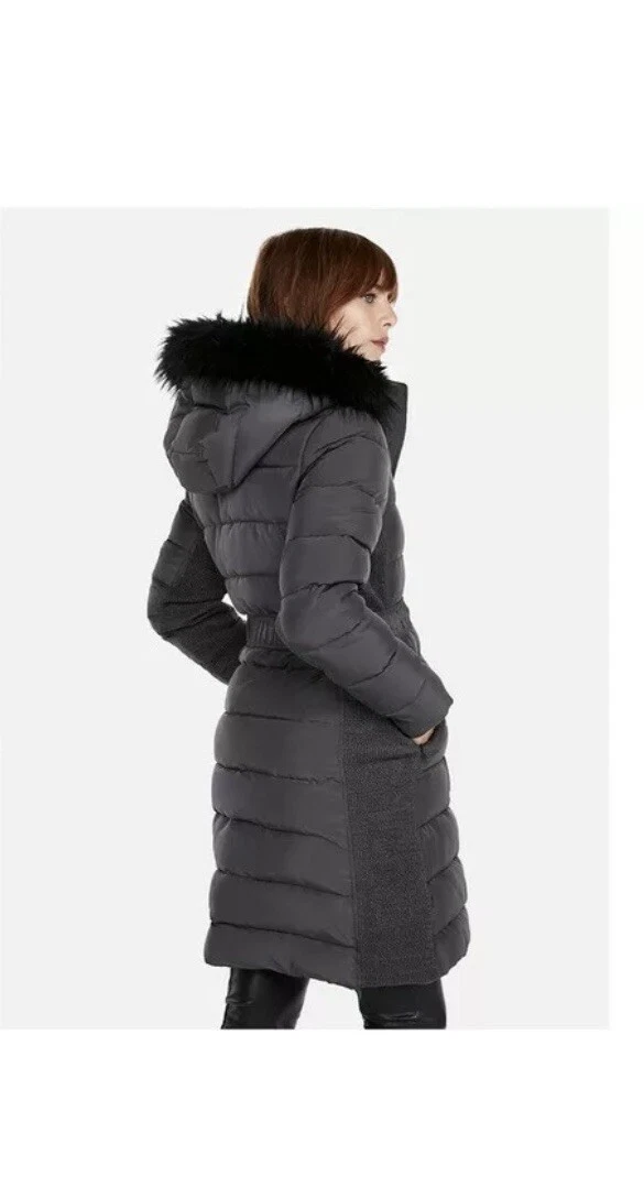 New WithoutTags EXPRESS LONG BELTED PUFFER JACKET WOMEN PETITSMALL