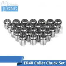 ER40 Φ3~32mm Spring Collet Chuck For CNC Engraving Machine Lathe Milling Tools 