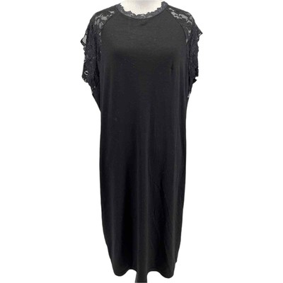 Vero Moda Women's Black Sandrea Lace Short Sleeve Dress Size 0X NEW