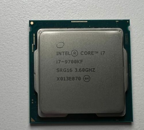 Procesador de CPU Intel Core i7 9700KF LGA1151 9.6 GHz 12 MB caché 8 núcleos - Imagen 1 de 1