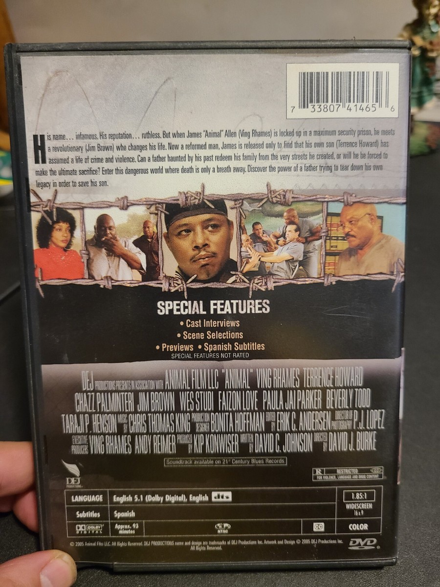 Animal - DVD By Ving Rhames,Terrence Howard,Jim Brown - GOOD | eBay