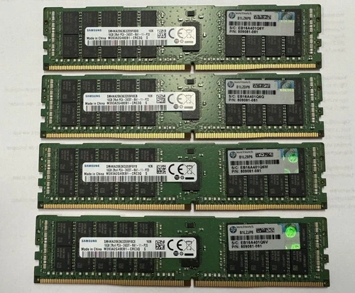 HP 16GB 2Rx4 PC4-2400T DDR4 Registered ECC  Modelnr:  809081-081