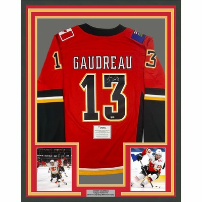 signed johnny gaudreau jersey