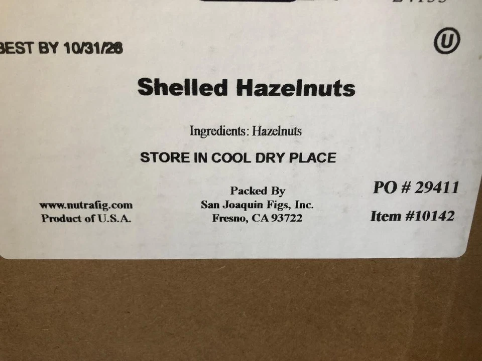 4 Pounds ~ Hazelnuts Filbert Cobnut Hazel Nuts Fresh Shelled ( 4 LBS ) - Image 3 of 4