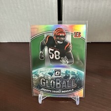 2021 Donruss Optic Joseph Ossai Silver Prizm Globall #GB-2 Bengals