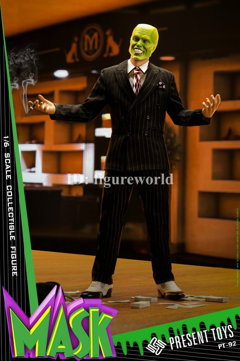 Pre-order PRESENT TOYS PT-sp92 1/6 The Man Mask Jim Carrey Action