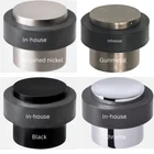 floor mounted door stops stop  Chrome Brushed Nickel Gunmetal Black (DS010)