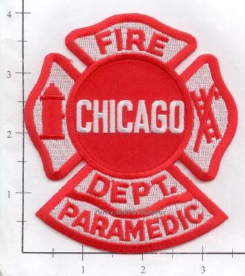 Illinois - Chicago Paramedic IL Fire Dept Patch | eBay