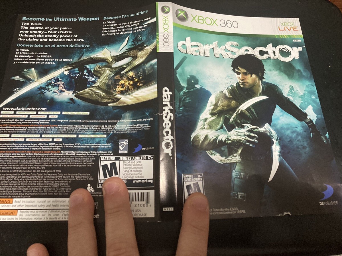 Dark Sector Xbox 360 Cover Art