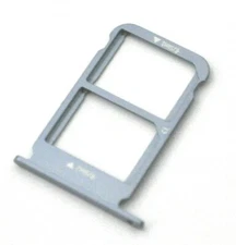 OEM HUAWEI HONOR 10 COL-L29 REPLACEMENT LIGHT BLUE DUAL SIM CARD HOLDER TRAY