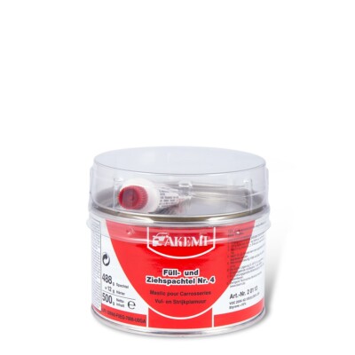 Akemi 250g Füll- u. Ziehspachtel Nr. 4 für KFZ / Karosserie Spachtelmasse 20112