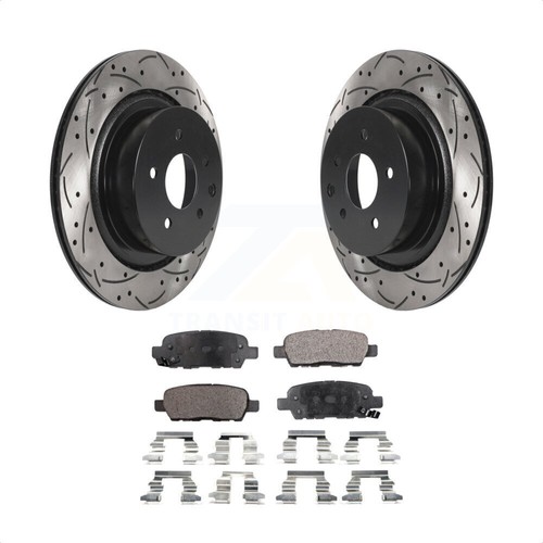 StopTech Power Slot 07-08 Infiniti G35 2WD Sport Sedan / 08-09 G37 SportStop Slotted Rear Left Roto