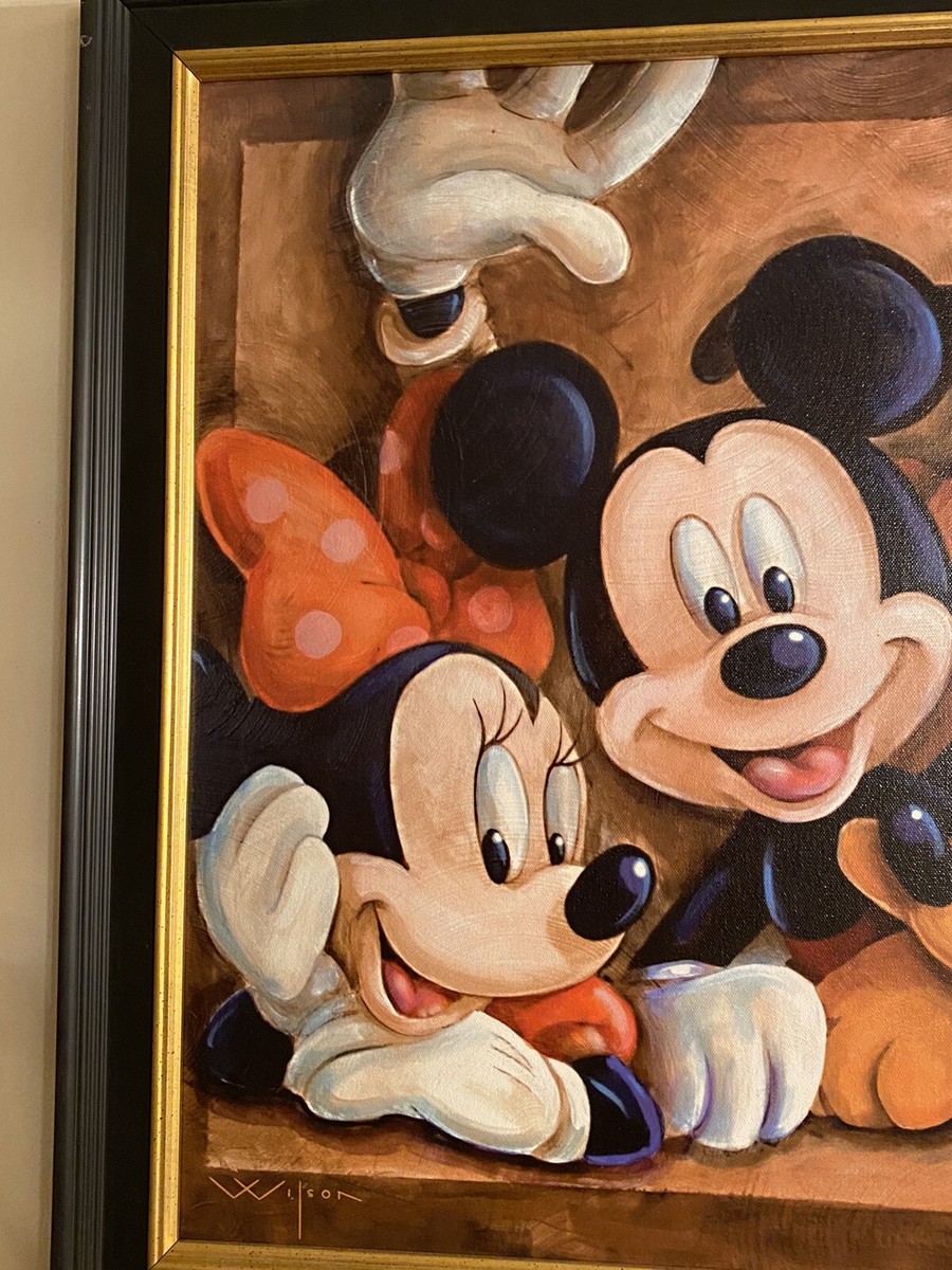 Disney Framed Art on Canvas 