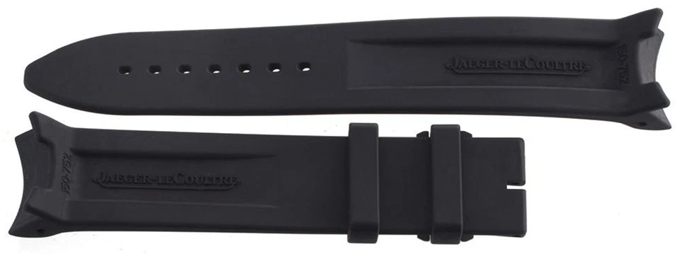 Jaeger LeCoultre Black Rubber Strap Master Compressor Extreme World  22mm XXL - Image 2 of 2