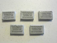 5 Large Sanford Design Prismacolor Premier Kneaded Rubber Art Erasers 70531 5 Large Sanford Design Prismacolor Premier Kneaded Rubber Art Erasers 70531