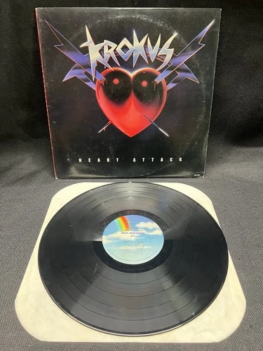 KROKUS: Heart Attack - Vinyl LP 1988 MCA-42087