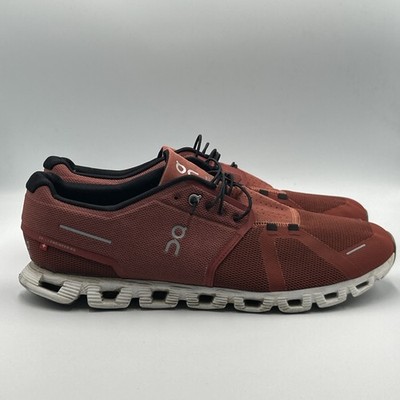 On Running Cloud 5 Mens Size 14 Running Shoes Sneakers Red White