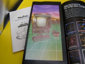 Vintage Vectrex  GCE 3-D Imager, Color Wheels, Game Cartridge & Paperwork