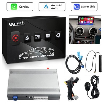 Wireless Carplay Android Auto Interface for Audi A3 2014-2020 MIB/MIB2 System