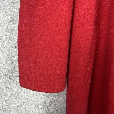 Vintage JG Hook Coat Womens Medium Wool Double Breasted Overcoat