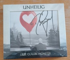 Unheilig 2 CD Der Graf original Autogramm signiert "Liebe Glaube Monster" Deluxe