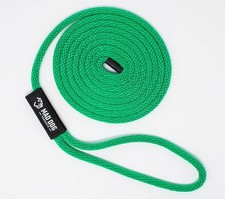 Mad Dog 1/2 Inch x 25 Foot Green Nylon Dock Line Rope, Made in USA
