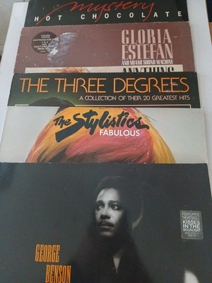 JOB LOT OF FIVE SOUL/R&B VINYL ALBUMS VARIOUS ARTISTS FREE UK DELIVERY 