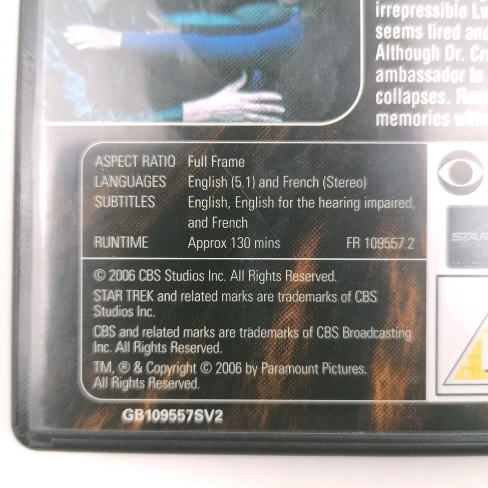 Star Trek The Next Generation TNG 53 Episodes 157-159 Collectors Edition DVD - Image 4 of 4