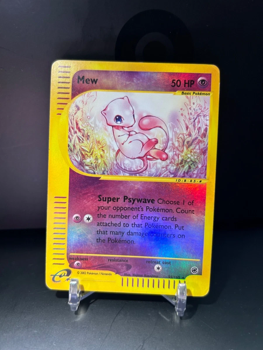 Mew Pokémon TCG Rare Expedition Base Set Individual Collectible