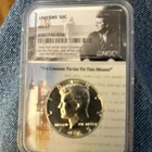 1965 SMS 50C Kennedy Silver Half Dollar NGC MS 67 "We Choose to Go To The Moon"