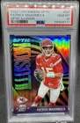 2023 Panini Contenders Optic - Optic Illusion Patrick Mahomes II PSA 10 pop 4