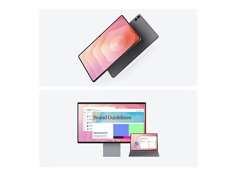 Tablet - Samsung Galaxy Tab S11 Ultra, 14.6" WQXGA+, 12 GB RAM, 512 GB, Gris, - Imagen 4 de 4