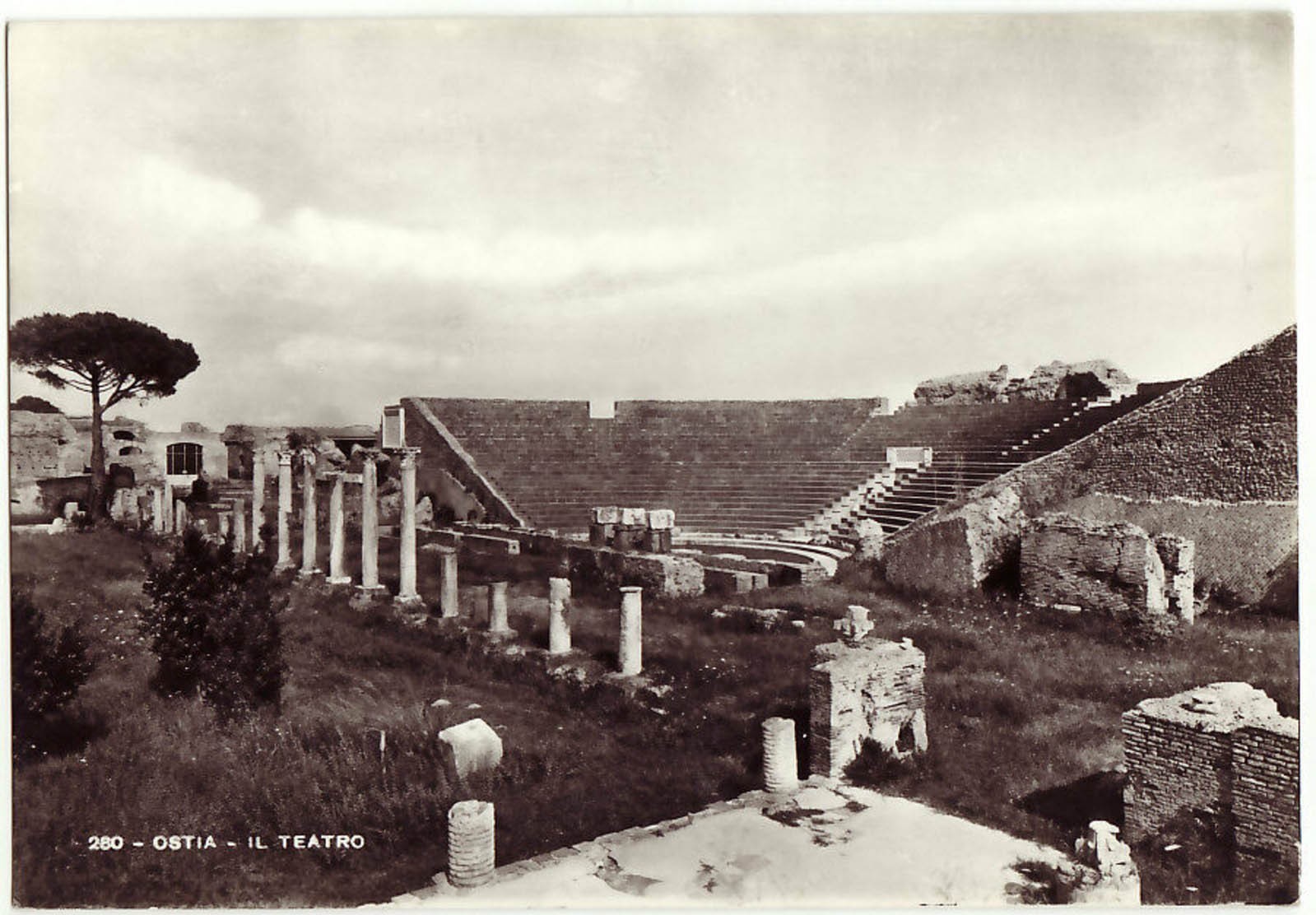 OSTIA - ROMA - IL TEATRO -17880-