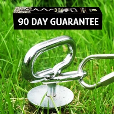 Heavy Duty Dog Tie-Out Stake Pet Anchor for Yard, Beach & Sand Ground, Durable