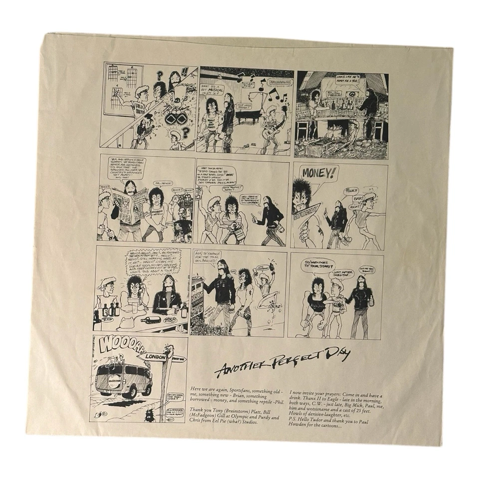 MOTÖRHEAD Another Perfect Day LP 1983 Mercury VG/VG+/VG+ Heavy Metal VTG Foto 4 de 4