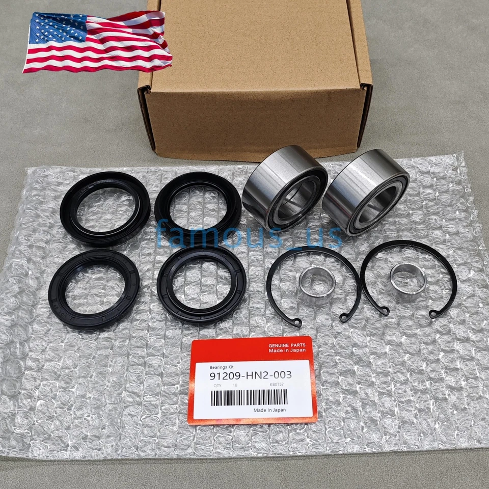 1PCS Front Wheel Bearing & Seal For Honda Foreman 400 450 500 TRX400FW !US - Image 2 of 4