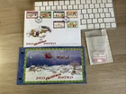“THE JOLLY CHRISTMAS POSTMAN” ISLE OF MAN STAMPS. FDC, MINT STAMPS & PRES PACK.