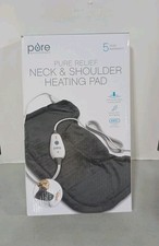 Pure Enrichment Pure Relief Neck  Shoulder Heating Pad, Size 14'' x 22'' Gray