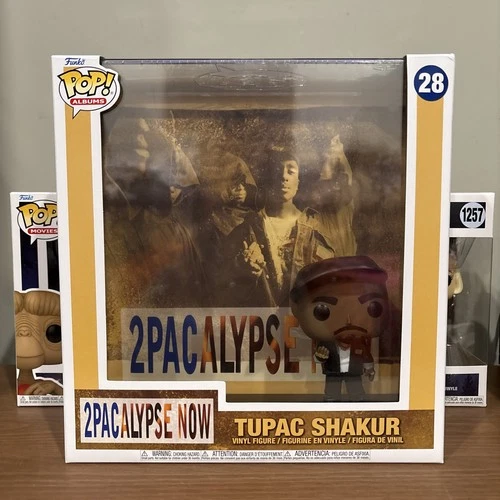 Funko Pop! Album Cover with Case: Tupac Shakur #28 (NEW)