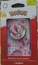 Pokémon Sylveon Magnetic Phone Wallet+ MagSafe Compatibility NWT