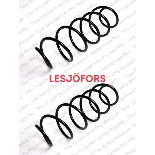2X Fahrwerksfeder LesjÖFors 4015631 2 Federn Satz Federnsatz FüR Citroen-image