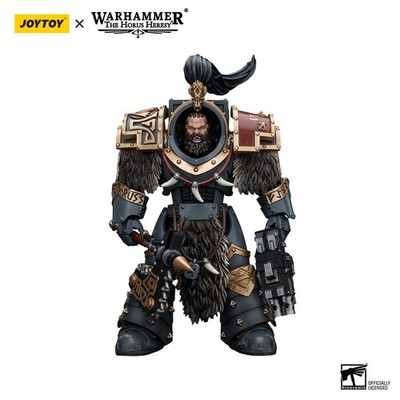 JOYTOY Warhammer 40K 1/18 Actionfigur Space Wolves Varagyr Thegn Modell New