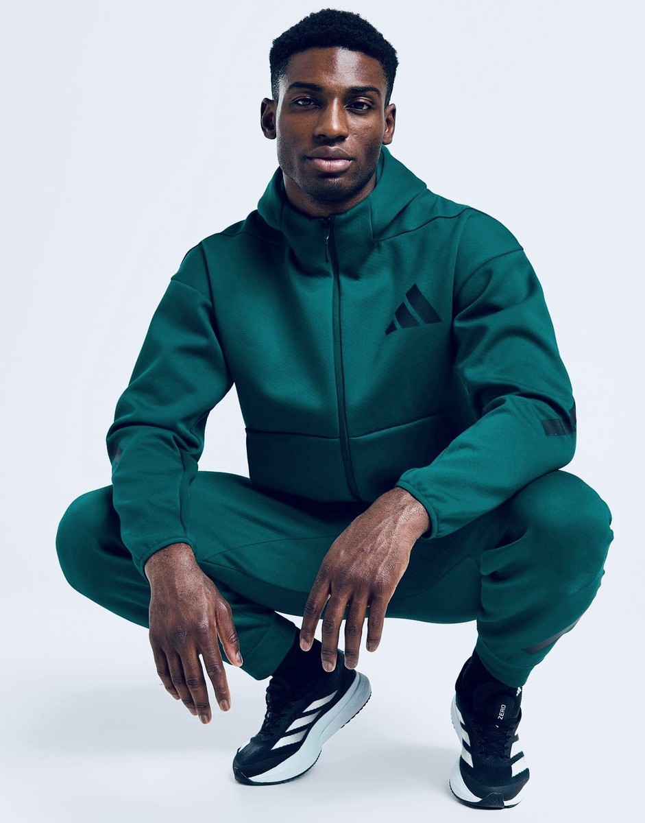 Adidas Z.N.E. 2pcs Track Hooded Jacket & Pants Legacy Teal JD1369
