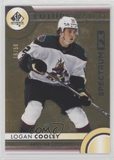 2023-24 SP Authentic Spectrum FX Gold Bounty Award 16/50 Logan Cooley #S-90 7ie