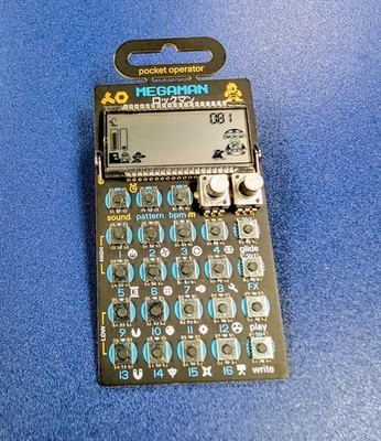 Teenage Engineering Pocket Operator PO-128 Mega Man Model Sampler Sequencer F/S