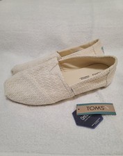  TOMS Natural Chunky Knit LightWeight Slipons Women's 9 W
