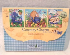 Leanin' Tree,  Country Charm by Jane Maday, Art Greeting Cards Assorted 16 cards
