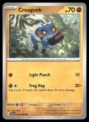 Croagunk 023/064 Shrouded Fable Common