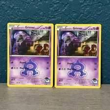 Pokémon TCG Team Aqua's Grimer 7/34 Double Crisis Regular Card LP x2