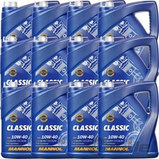 12x5L=60L MANNOL CLASSIC 10W40 MOTOR&Ouml;L passend f&uuml;r VW 500.00 505.00 MB 229.3
